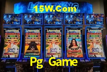 Interface moderna da plataforma Pg Game